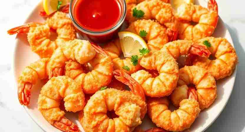 Air Fryer Fried Shrimp