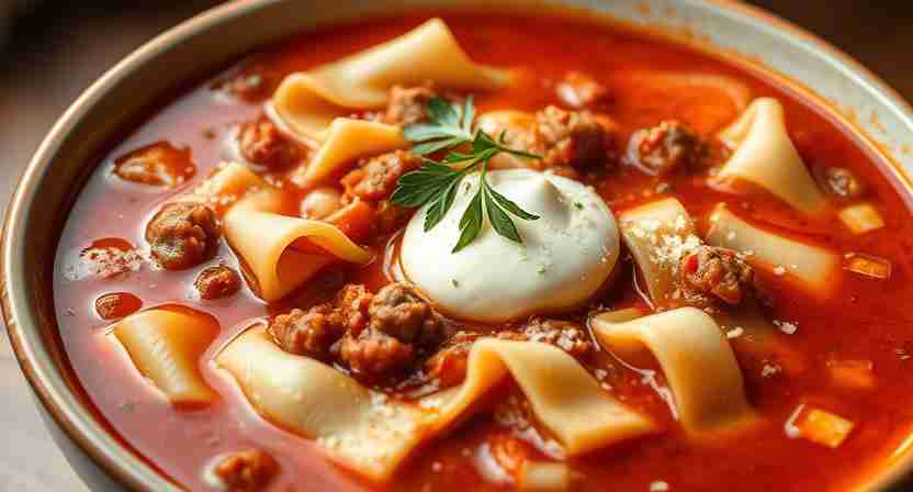 Lasagna Soup Recipe
