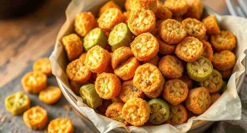 Air Fryer Fried Okra