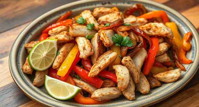 Crockpot Chicken Fajitas Recipe