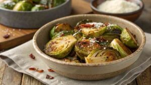 Air Fryer Brussels Sprouts Recipe
