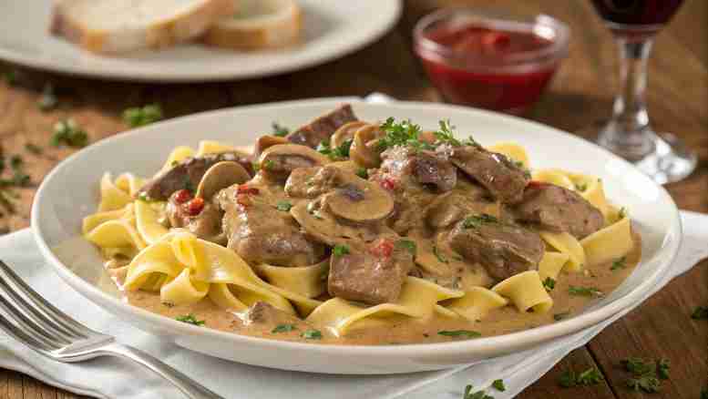 Beef Stroganoff Recipe