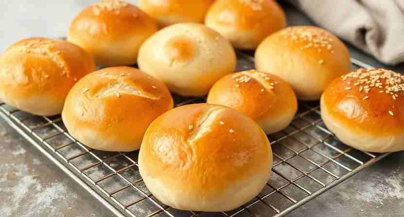 Homemade Hamburger Buns Recipe