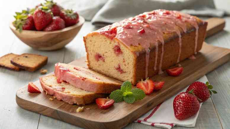 Strawberry Pound Cake Recipe