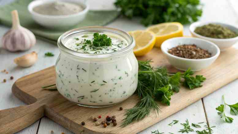 Homemade Ranch Dressing Recipe