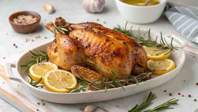 Oven Roasted Whole Chicken