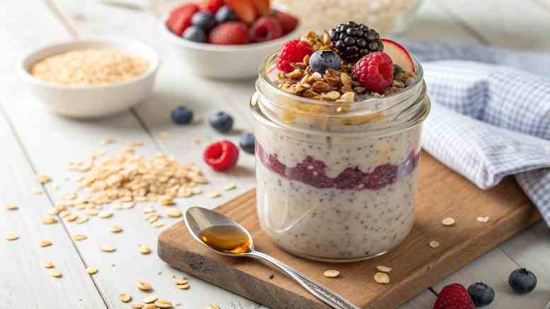 High Protein Overnight Oats Recipe