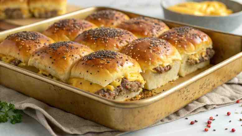 Hawaiian Roll Sliders Recipe