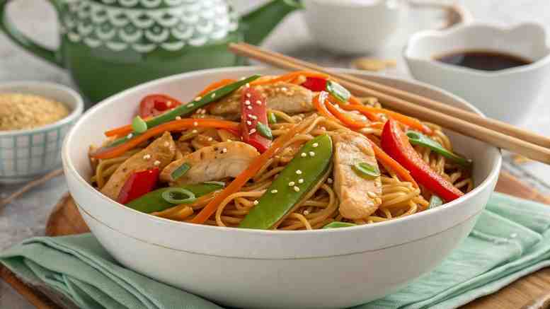 Chicken Lo Mein Recipe