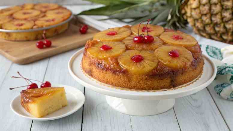 Pineapple Upside Down Cake Recipe