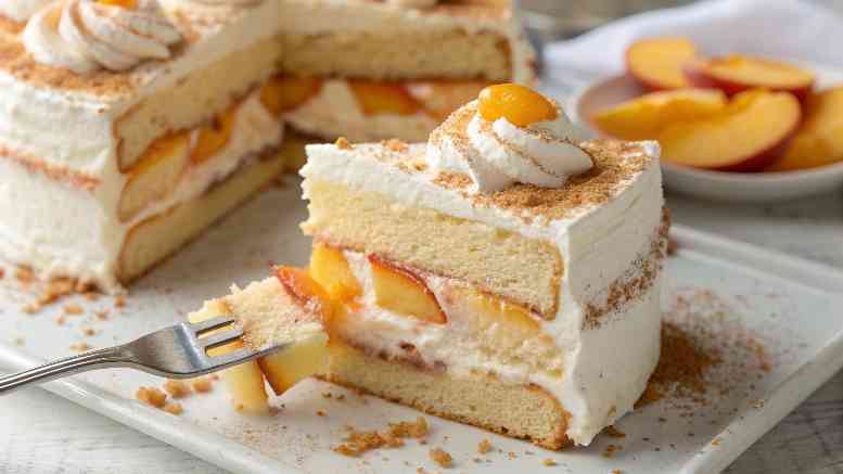 Peach Cake Recipe