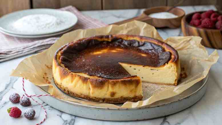 Basque Burnt Cheesecake Recipe