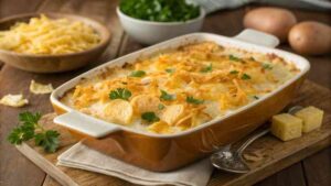 Easy Cheesy Potatoes Recipe