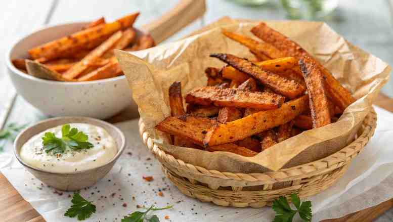 Air Fryer Sweet Potato Fries Recipe