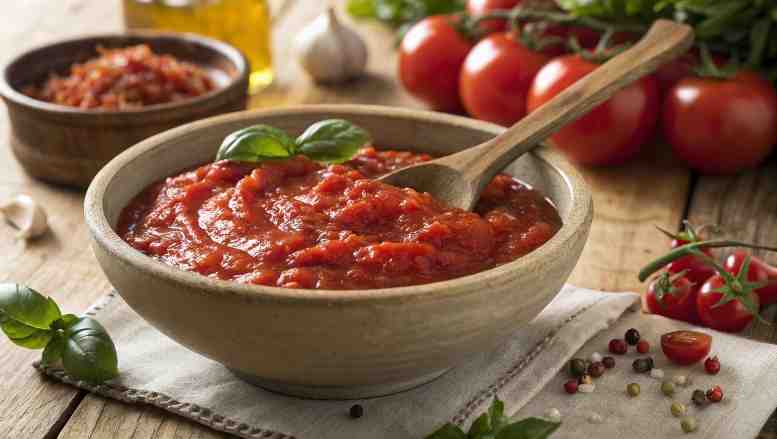 Homemade Tomato Sauce Recipe