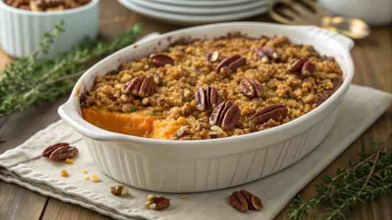 Healthy Sweet Potato Casserole Recipe