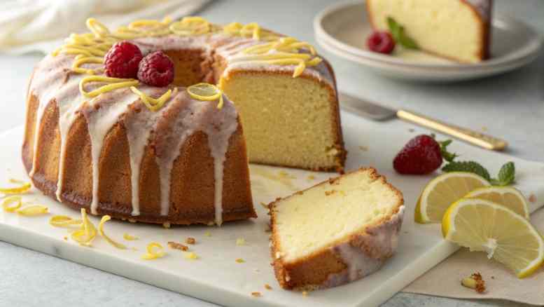 Lemon Pound Cake Recipe