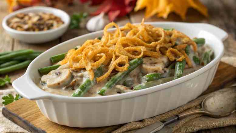 Crockpot Green Bean Casserole recipe