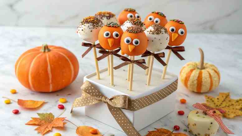 Thanksgiving Cake Pops Recipe