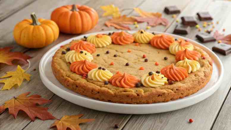 Thanksgiving Cookie Cake Recipe