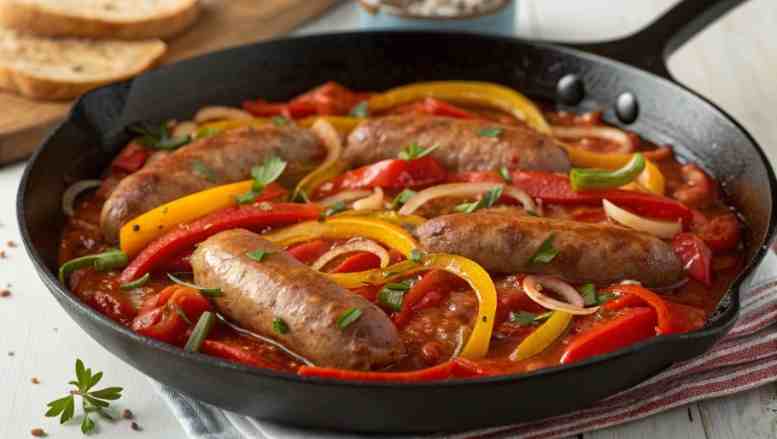sausage and peppers recipe