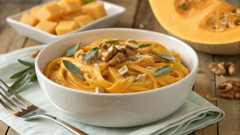 Creamy Butternut Squash Pasta