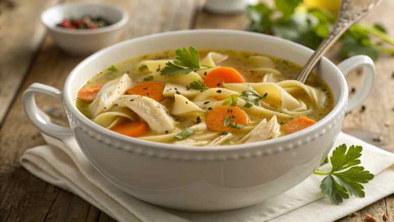 Crockpot Chicken Noodle Soup Recipe