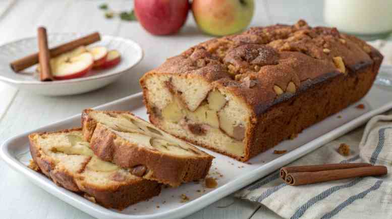 moist apple bread