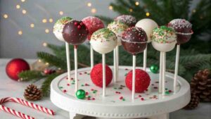 Christmas Cake Pops