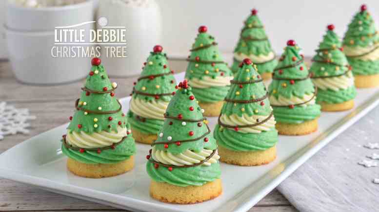 Christmas Tree Cake Recipe