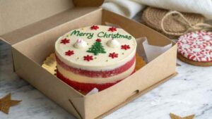 Christmas Bento Cake