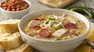 Cajun White Chicken Chili