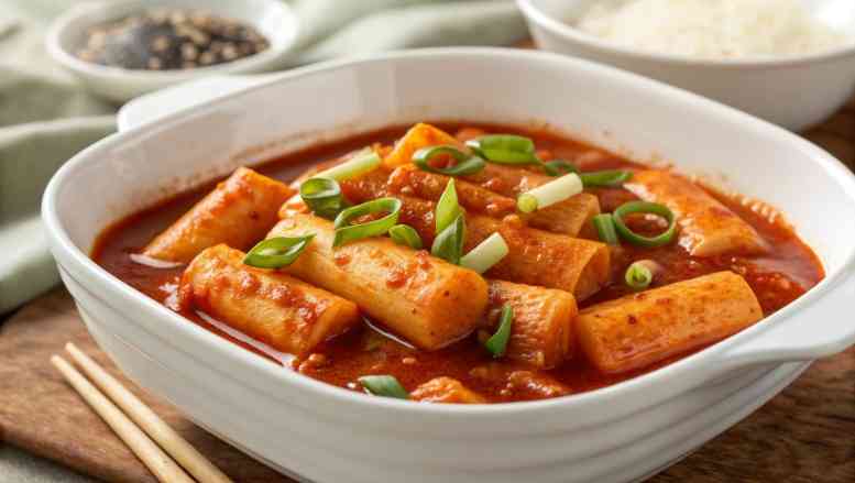 homemade tteokbokki