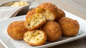 fried mac and cheese balls