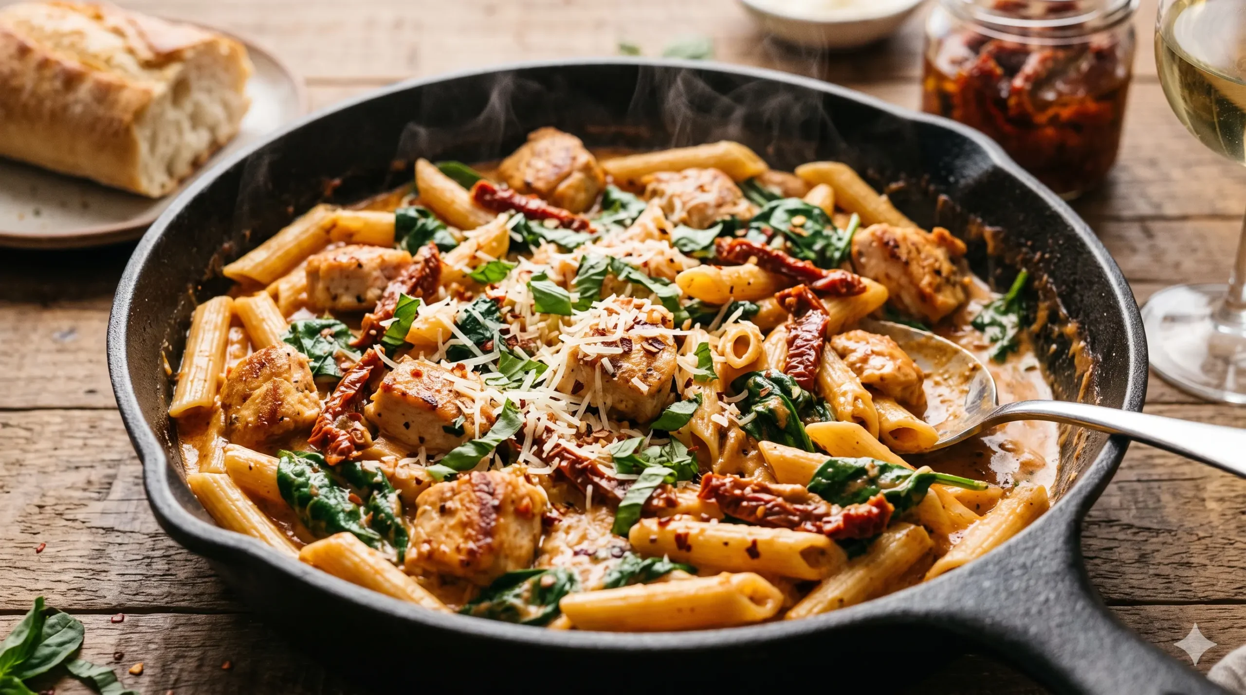 Marry Me Chicken Pasta